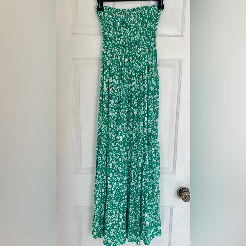ZESICA Women's Summer Strapless Dress